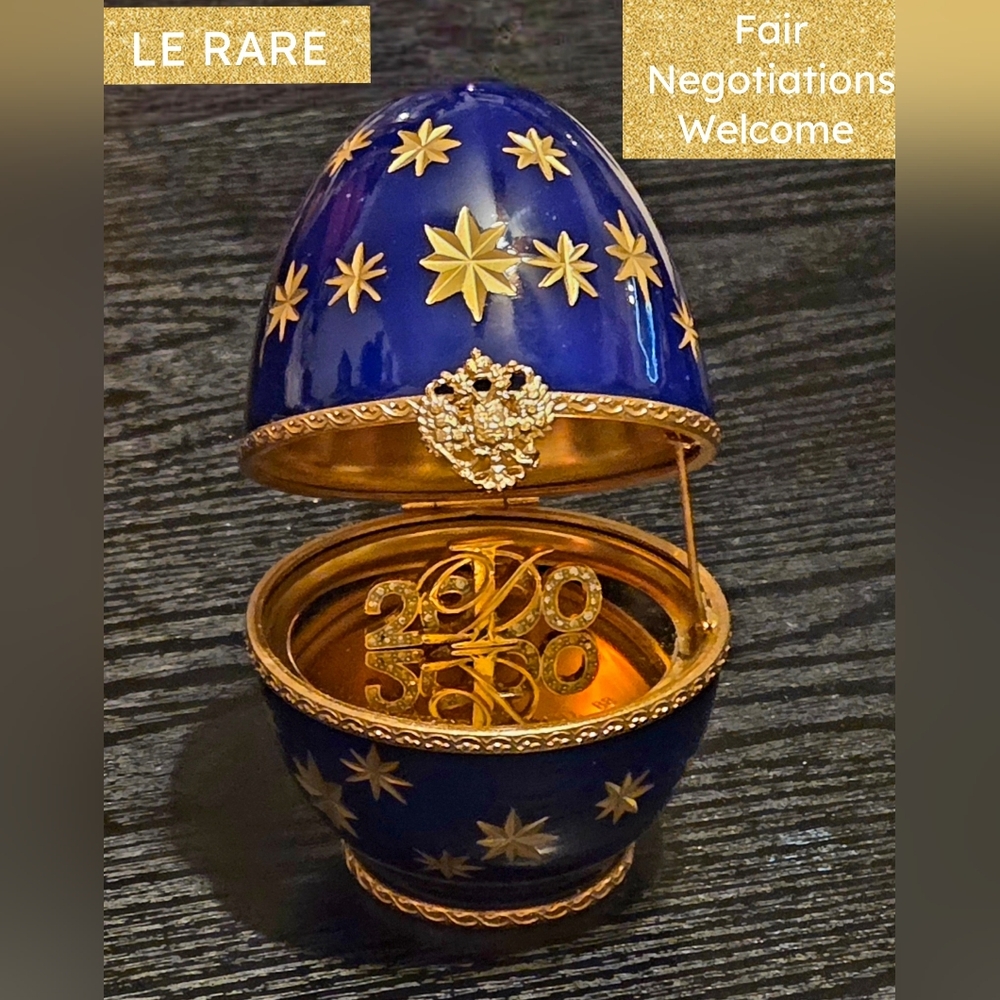 Rare Faberge Egg The Desert Inn Las Vegas LE #88, 2000 Millennium Edition
